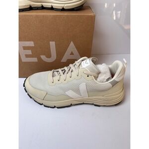Veja Cream and White Athletic Shoes